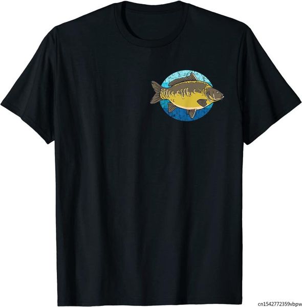 

men's t-shirts carp fisherman freshwater fishing trip fish t-shirt, White;black