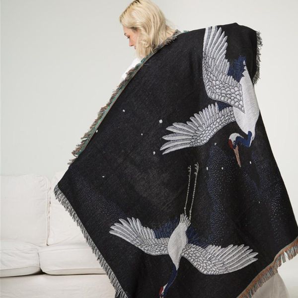 

ethnic clothing 2021 carpet japanese style kimono robe asian casual embroidery autumn winter warm yukata fashion rug blanket, Red