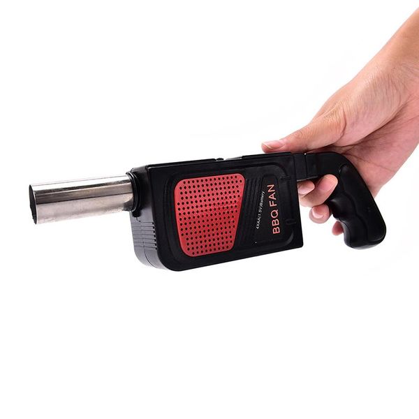 

tools & accessories outdoor camping cooking handheld bbq fan air blower barbecue fire bellows kitchen grill