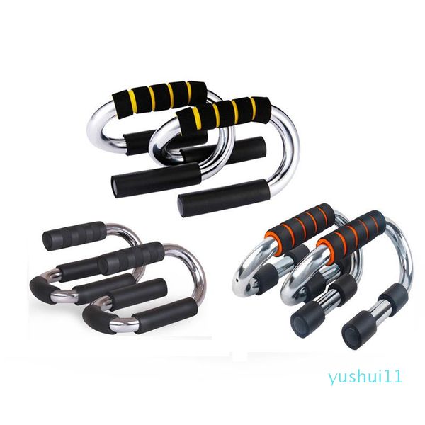 

push-ups stands s shape fitness push up bar steel pipe bars tool for chest training equipment exercise