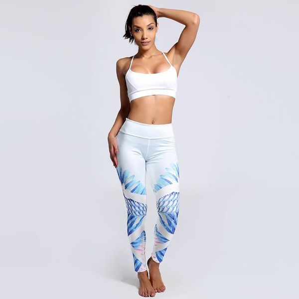 

women's leggings summer 2021 fashion girl legging spandex floral print sporting blue leggins milk silk women pants tetris clothing k090, Black