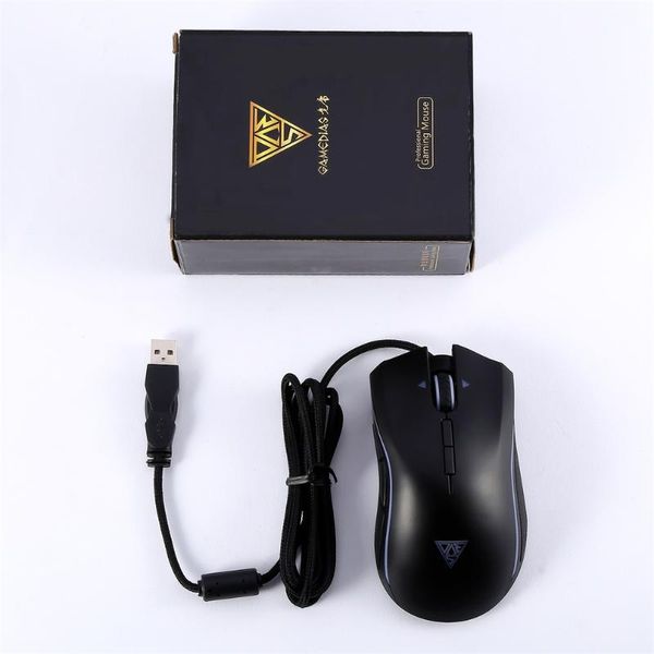 

mice ergonomic optical fire key professional usb wired gaming mouse 6 dpi adjustable breathing led light high sensitivity