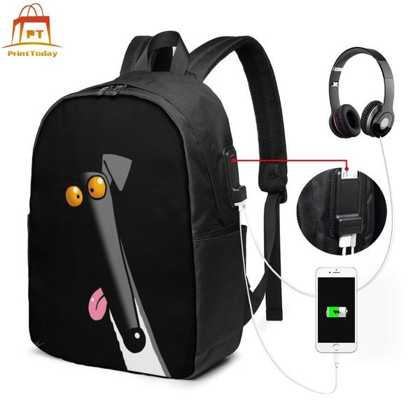 

backpack cartoon backpacks pattern student bag trending university man - woman bags
