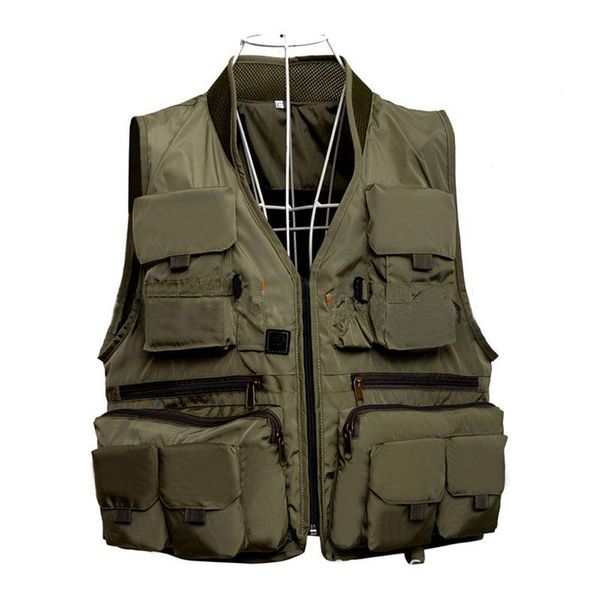 

hunting jackets outdoot tactical vest,breathable material fishing sport survival utility military jacket,hunting clothes,hunting accessories, Camo;black
