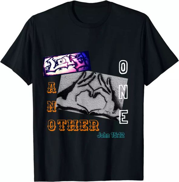 

gods chosen loner t-shirt, White;black