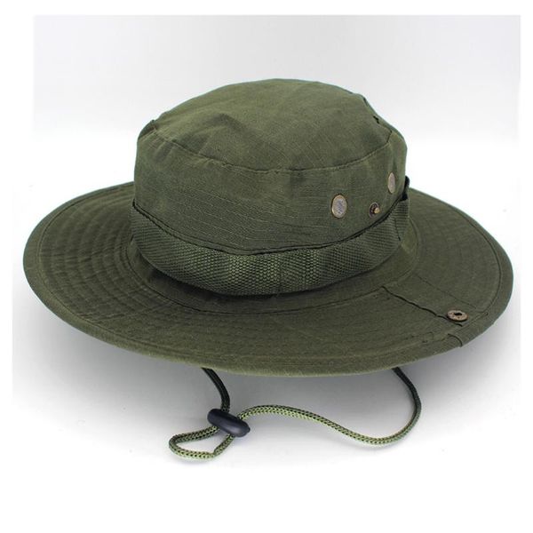 

wide brim hats camouflage tactical cap military boonie hat us army caps camo men outdoor sports sun bucket fishing hiking hunting 60cm, Blue;gray