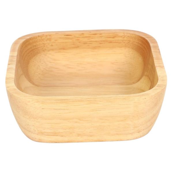 

tools 1pcs wooden bowl for soup rice noodles bowls kids lunch box kitchen tableware baby feeding containers
