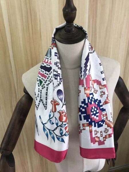 

arrival winter spring classic horse 100% pure silk scarf twill hand made roll 90*90 cm shawl wrap for women lady scarves, Blue;gray