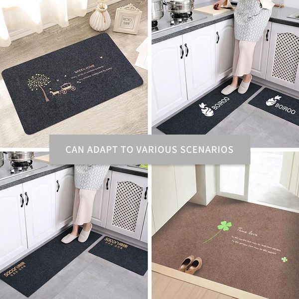 

bath mats multi-size non-slip carpet door mat large foot pad living room wear-resistant soft home decoration supplies