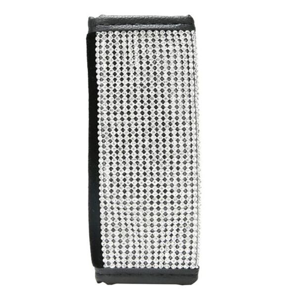 

shift knob gear handbrake cover rhinestones accessories pu leather rhinestone