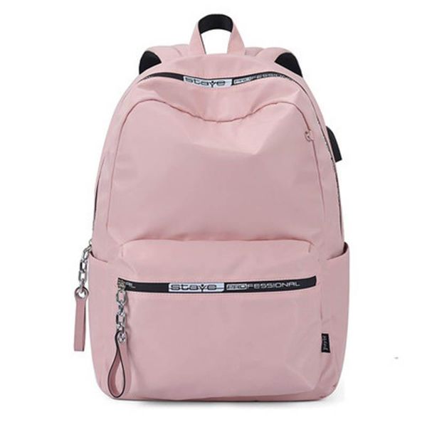 

backpack women external usb charge girls 15.6" lapschool notebook bag waterproof travel for teens