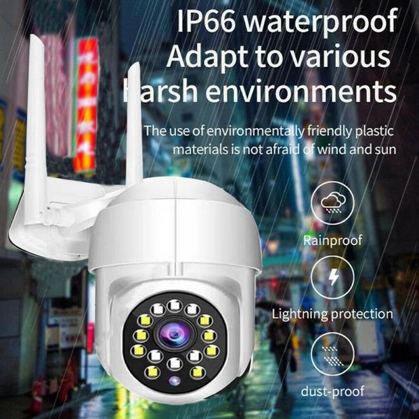 

ptz wifi ip camera 1080p ai security wireless audio outdoor waterproof night vision mini cameras