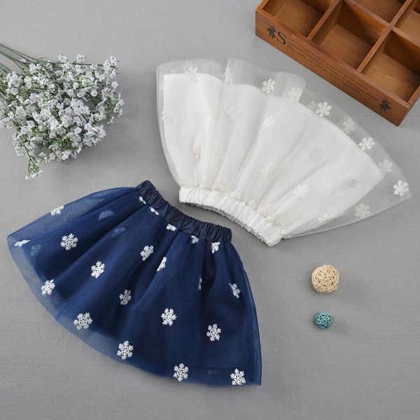 

skirts children's skirt explosions clothing embroidered girls' girls, Blue