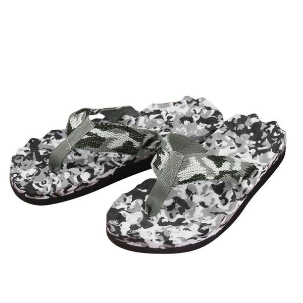 

slippers sagace summer men big sizes camouflage male slipper flip-flops flat shoes outdoor mens chaussons homme, Black