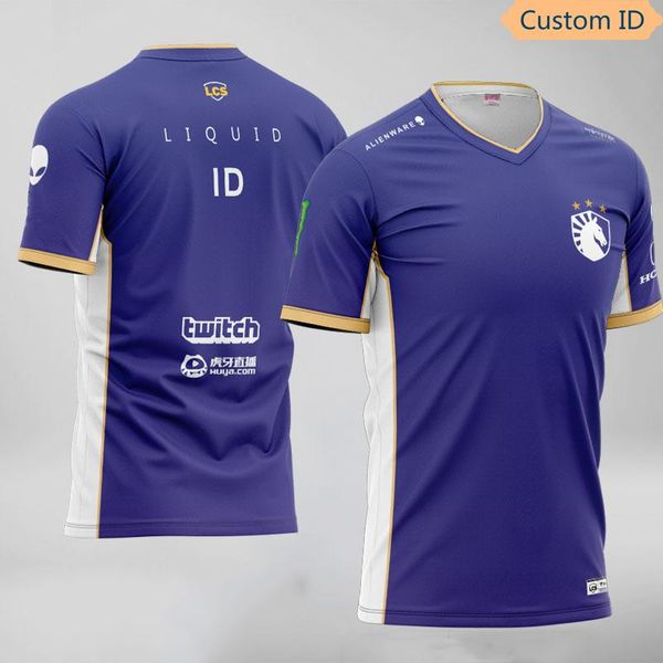 

men's t-shirts custom id t-shirt men women twistzz tees shirt team liquid cs:go customized typ name t dota e-sports uniform jersey, White;black
