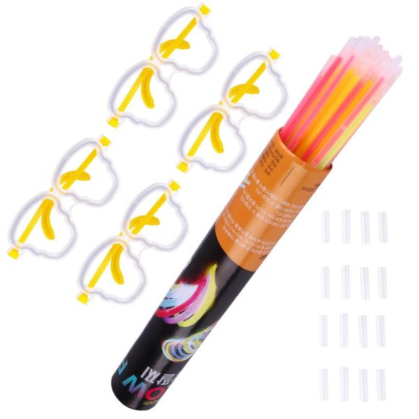 

party decoration 60pcs colorful glow sticks bright neon children's bracelet for