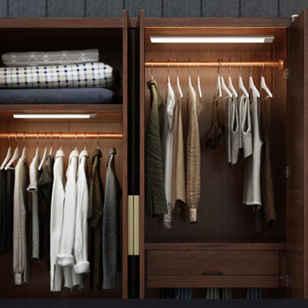 

closet lamp wardrobe cabinet lights motion sensor usb recharging wine light bathroom night bedroom