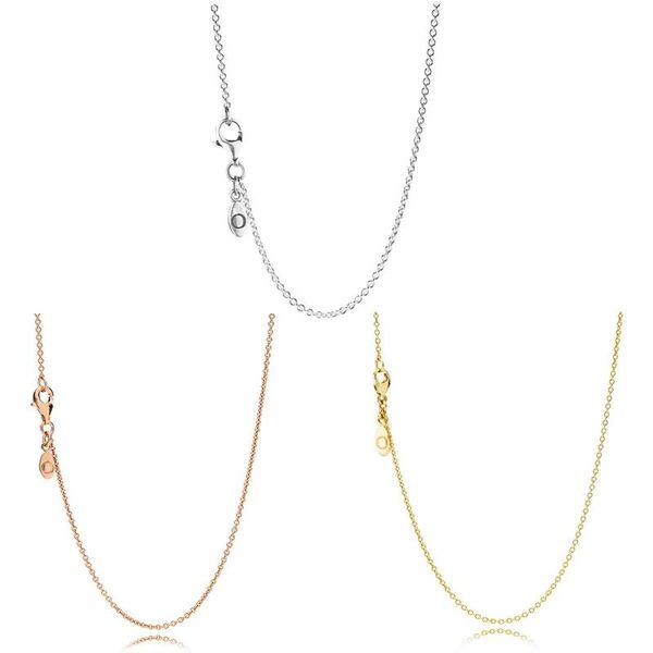 

chains 2021 925 sterling silver diy charms fit original plata de ley collar jewelry women gemstone necklace wholesale