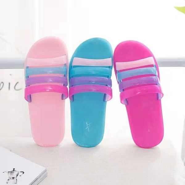 

slippers [special price for limited time] jelly crystal lovers, Black