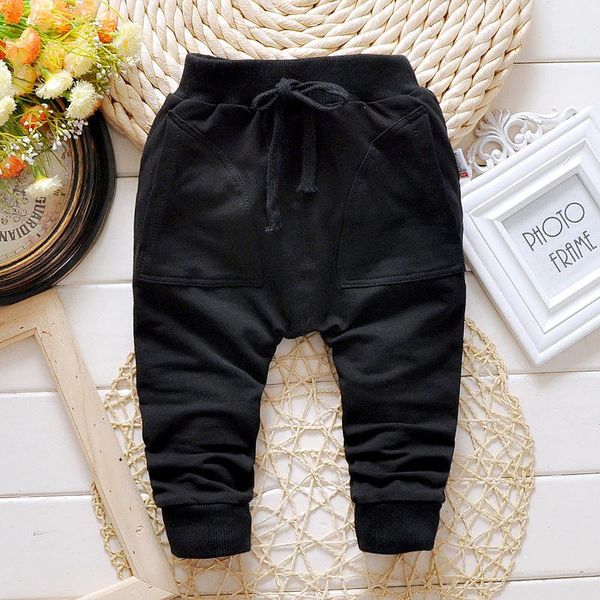 

trousers 2021 spring baby solid pants three colors cotton boy/girl, Blue