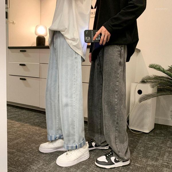 

men's jeans men hip hop bottom joggers streetwear blue pants hombre harem trousers