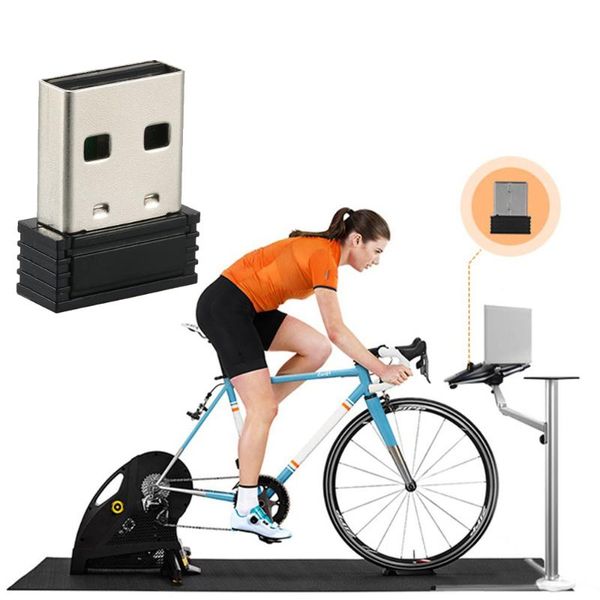 

bike computers mini ant+ usb stick adapter for garmin zwift wahoo dongle ant portable cycling bicycle speed sensor