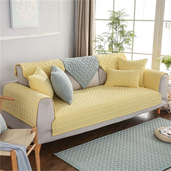 

chair covers modern style summer sofa cushion universal non-slip grey cover home decoration
