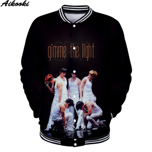 

men's jackets fashion singer 2pm 3d baseball jacket sweatshirts men women hip hop jackte coats boys girls harajuku warm, Black;brown