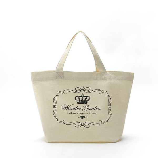 

shopping bags customize bag reusable canvas mini cotton