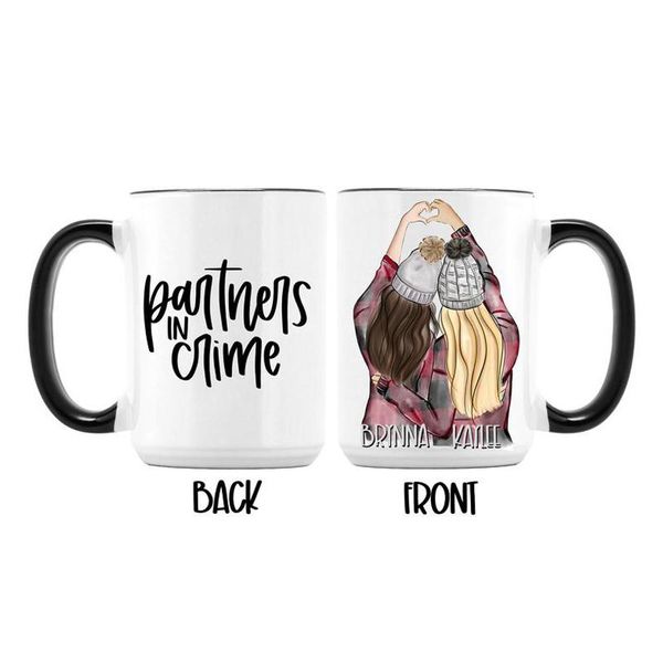 

make the friends mug cute sisters personalized names gift for sister girls friendship gifts mugs