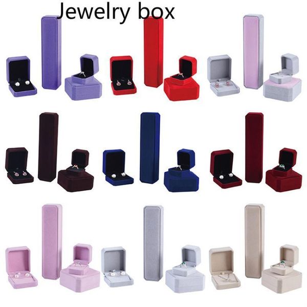 

gift wrap box for jewellery ring jewelry earring organizer container trinket organizador de joyas para colgar