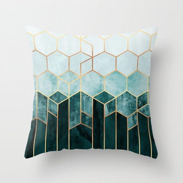 

pillow case dark blue pillowcase home decoration waist sofa car
