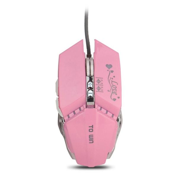 

ergonomic wired gaming mouse 7 button led 3200dpi usb rgb computer with backlight for pc lapem88 mice