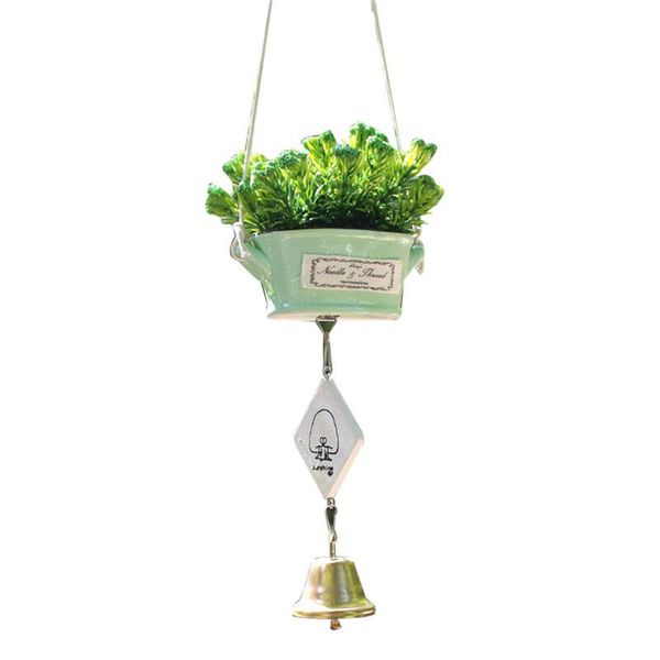 

wind chimes yard garden bells windchimes hanging decorations simulation plant potted crafts ornaments dtt88 decorative objects & figurines
