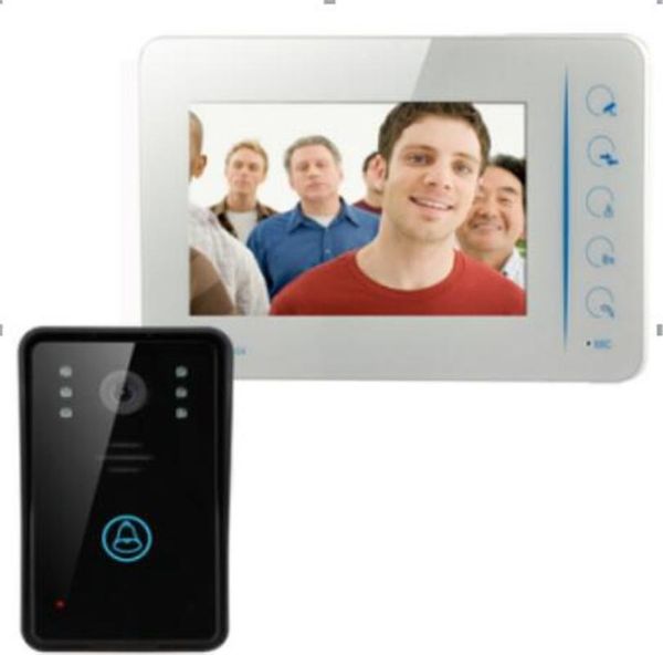 

inch touch keypad intercom video door phone ir night vision phones