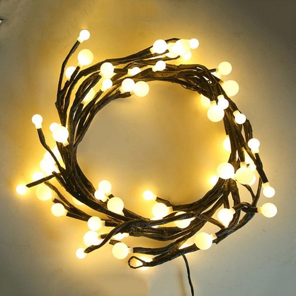 

strings led string lights plug in curtain indoor outdoor, decorative bedroom christmas window garden wedding birthday party
