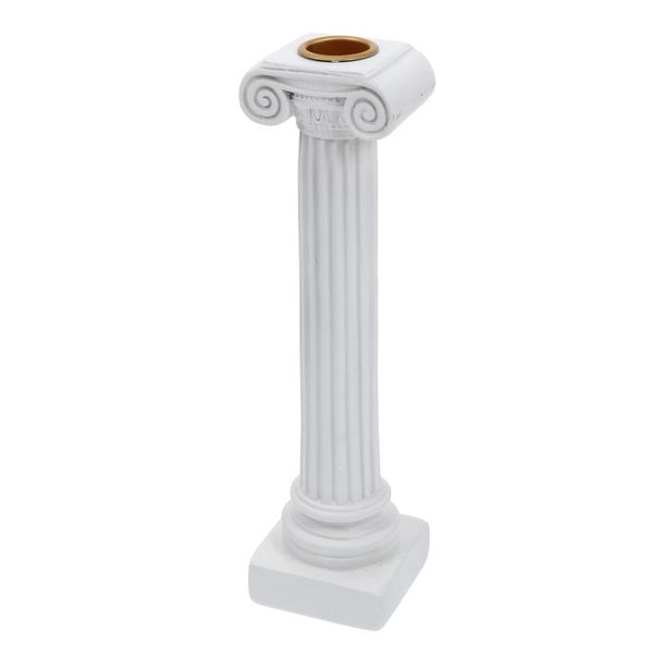 

candle holders 1pc stylish resin candlestick roman pillar style candleholder home ornament