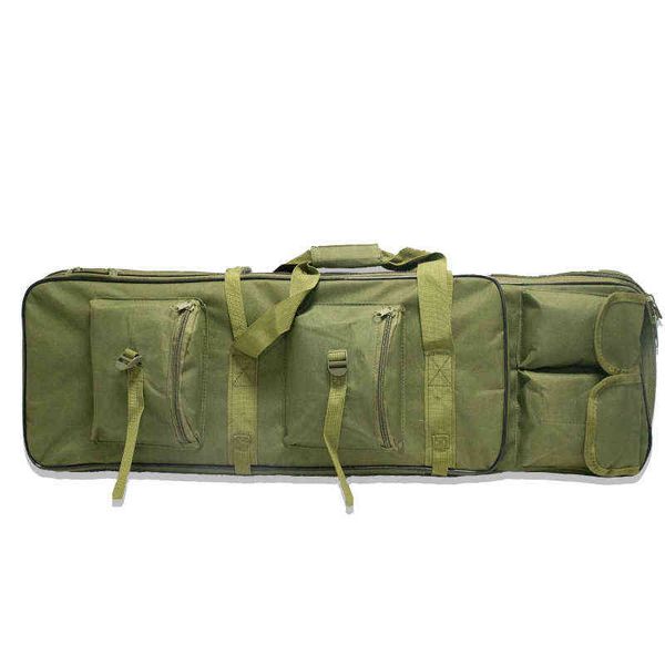 Arma Case Ombro Tiro Caça e Equipamento Weapon Airsoft Rifle Case Tactical Arma Militar Saco Acessórios 81/94 / 115cm W220225