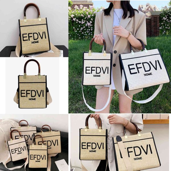 

design mother son tote woven bag for women's new fashion purses outlet