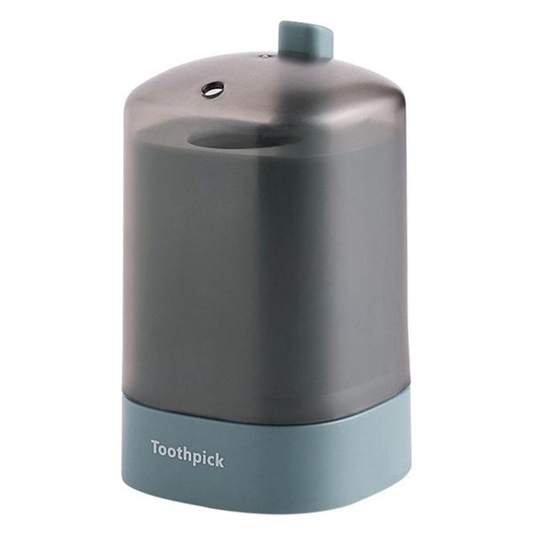 

storage bottles & jars automatic toothpick box holder container portable dispenser household table