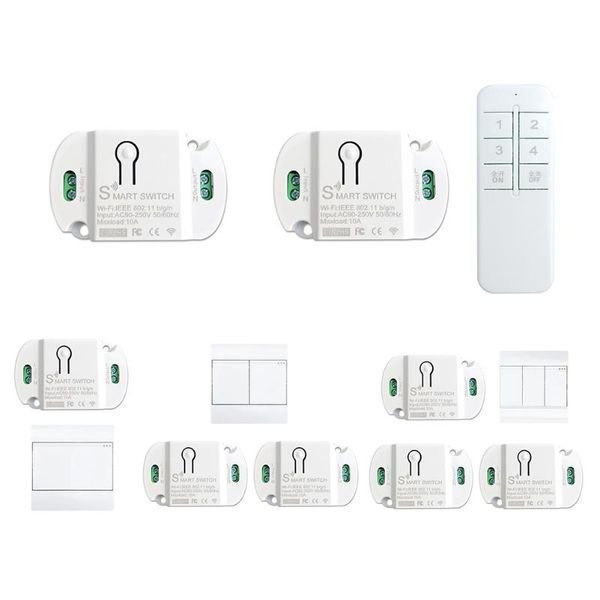 

smart home control ac100-240v/400v wifi circuit breaker time timer switch relay house voice remote for alexa google