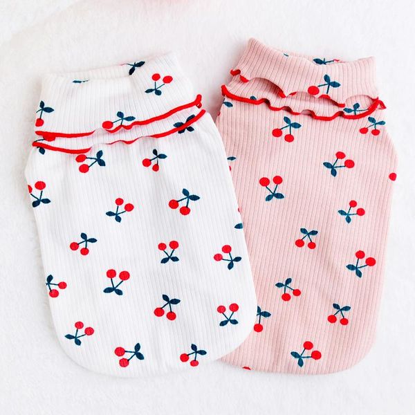

dog apparel small cotton t-shirt spring autumn clothes pajamas cat puppy shirt chihuahua yorkie costume poodle pomeranian clothing