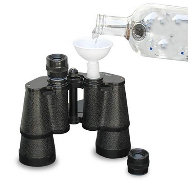 

water bottles lber double sided binocular flask travel bottle sport drinkware russian flagon whiskey s shaker whisky pot