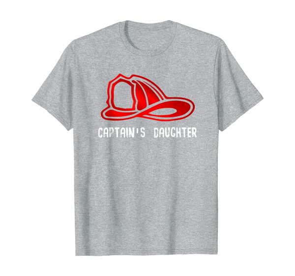 

Captain' Daughter Firefighter Gift Shirt - Fire Company, Mainly pictures