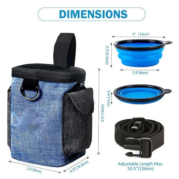

dog car seat covers pet training bag food garbage snack