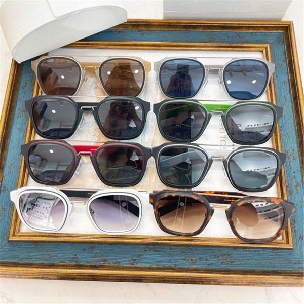 

fashion trend korean sunglasses women's net red same car anti ultraviolet small face sunglasses 07ws, White;black