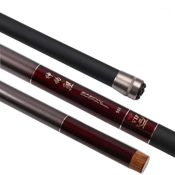 

7.2m 8m 9m 10m 11m 12m carbon fishing rod portable ultra light carp feeder pole spare 4 tips j334 boat rods1