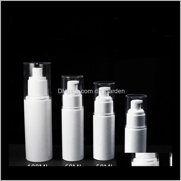 Imballaggio Office School Business Industrial Drop Delivery 2021 30Ml 50Ml 60Ml 100Ml Flacone spray cosmetico in plastica vuoto Pompa ricaricabile Lotio