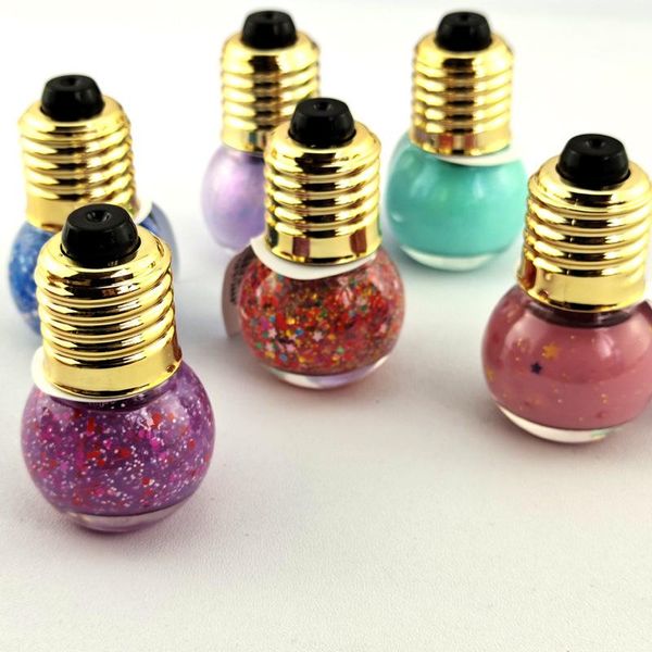 

style sell lamp bulb peel nail art polish