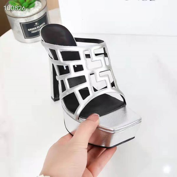 

2022 classic designer ladies dress sandals summer women black pink leather plus size women shoes platform slippers